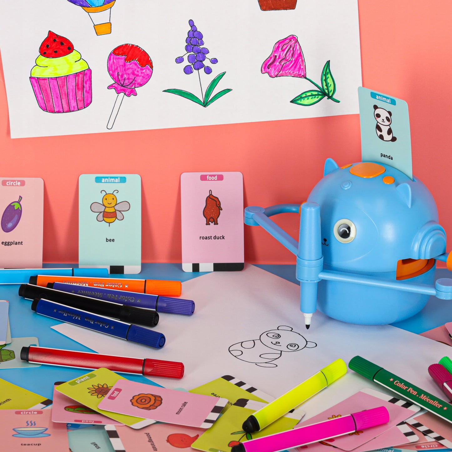 Interaktywny robot rysujący